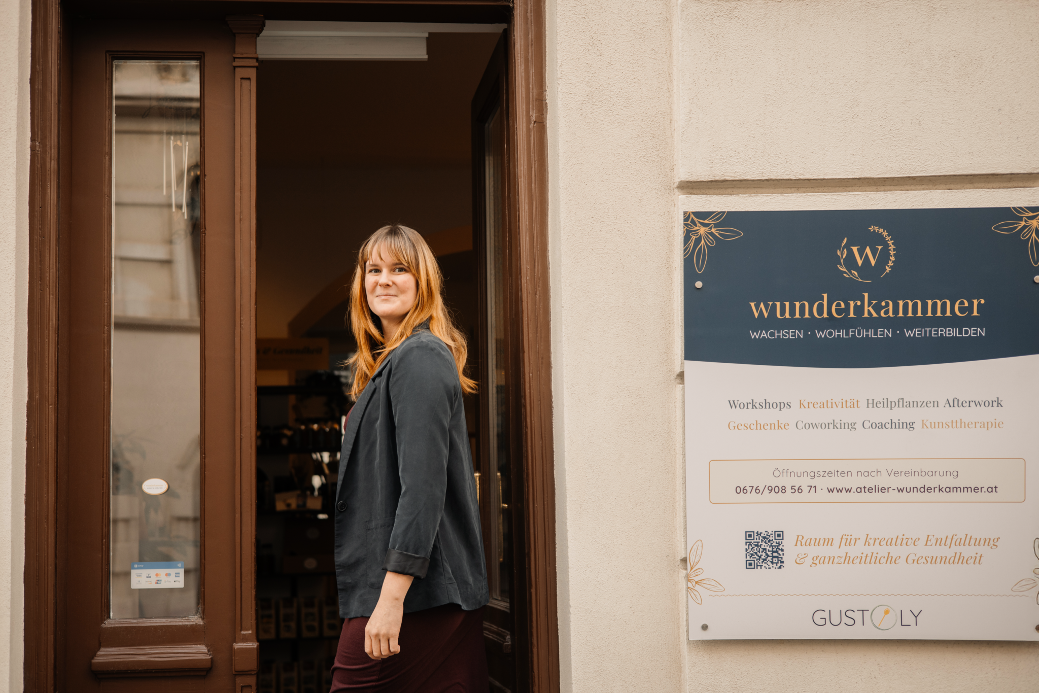Elschi Gantner Esterházygasse 11A 1060 Wien Atelier Wunderkammer Kunst Kräuter Paint & Sip Malen Trinken Afterwork