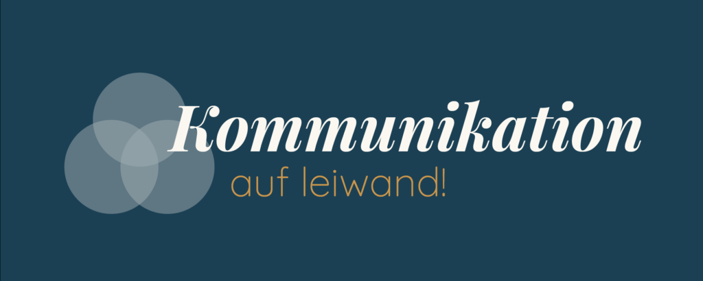 Kommunikation - auf leiwand! Das 3-Schritte Modell 1 Venn-Diagramm des Kommunikationsmodells ‚Kommunikation – auf leiwand!‘: Die drei Bereiche ‚Kontakt mit dir‘, ‚Dein Ausdruck‘ und ‚Kontakt mit der Umwelt‘ überschneiden sich in der Mitte zu ‚Klar. Echt. Leiwand.‘. Die Schnittmengen zeigen die Themen ‚Grenzen setzen‘, ‚Authentizität entdecken‘ und Resonanz erzeugen Elschi Gantner wunderkammer Atelier Paint & Sip Wine Wein